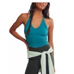 FP Movement All Clear V-Neck Cami Celestial Blue Medium/Large